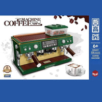 Coffee Maker—928PCS-NO.ZHEGAODZ6017 Coffee Machine Home Kits Building Blocks Toys