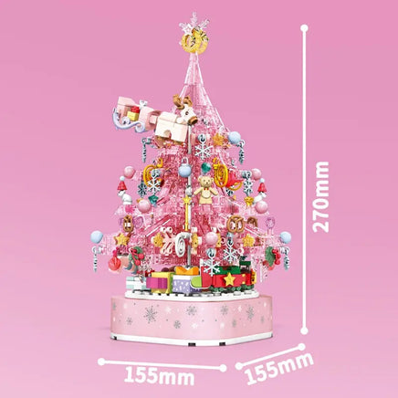 Pink Christmas Tree 675PCS