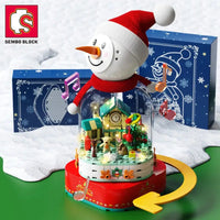 Snowman Music Box 220PCS